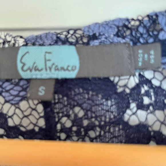 Anthropologie Eva Franco Floral Lace Peplum Top | Size Small - Picture 8 of 8